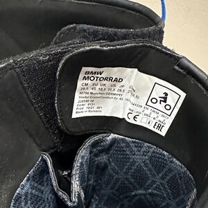 BMW Motorrad Black Men's Riding Boots